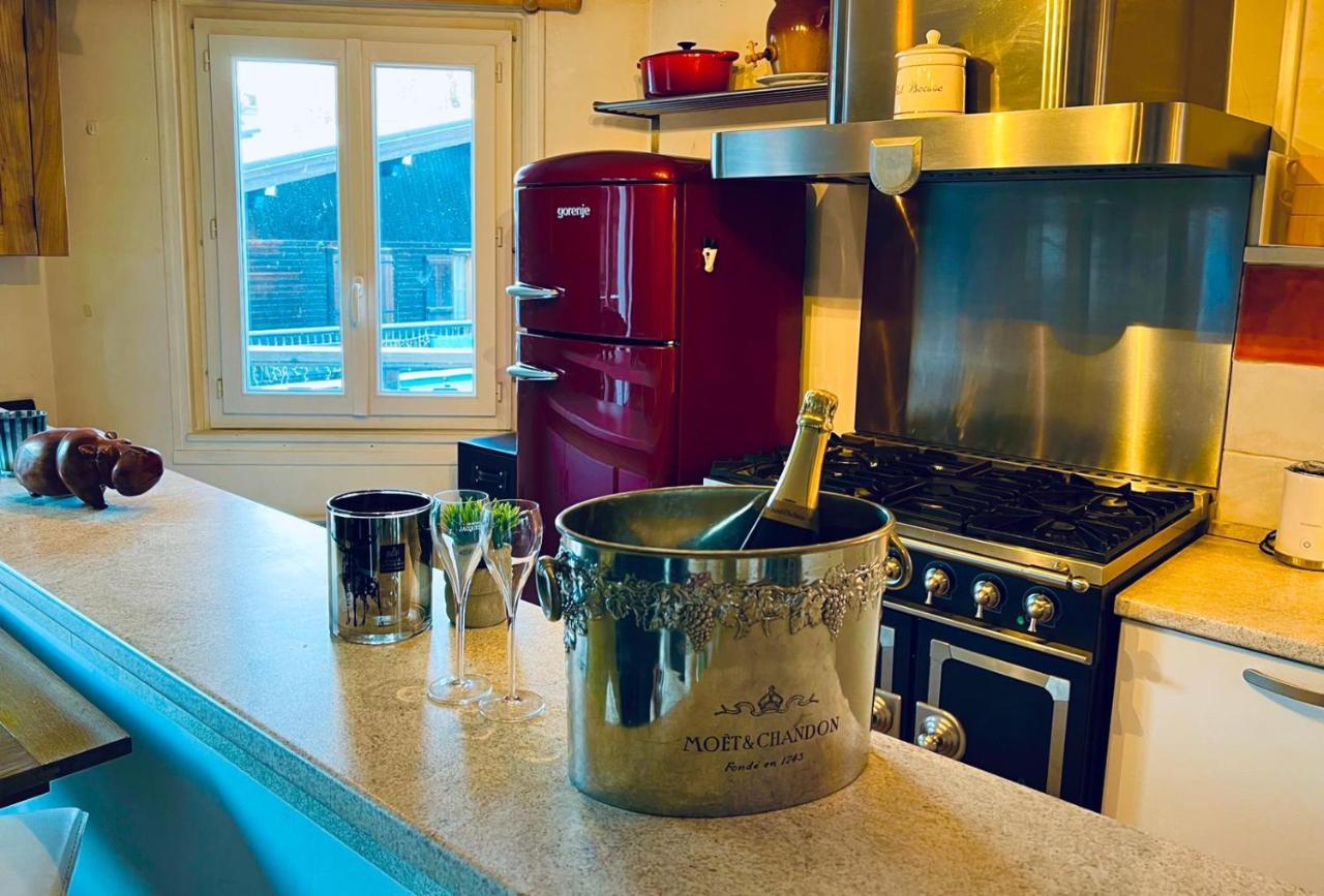 Appartement 2Pieces Hyper Centre Les Houches, Proche Chamonix ภายนอก รูปภาพ